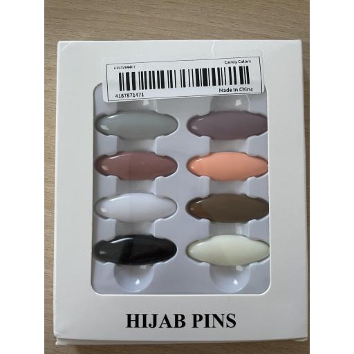 8  HIJAB PINS (8 COLORS) [1]