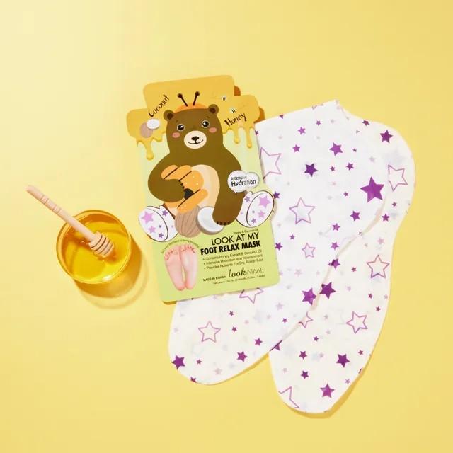 LOOK AT MY FOOT RELAX MASK (BEAR)