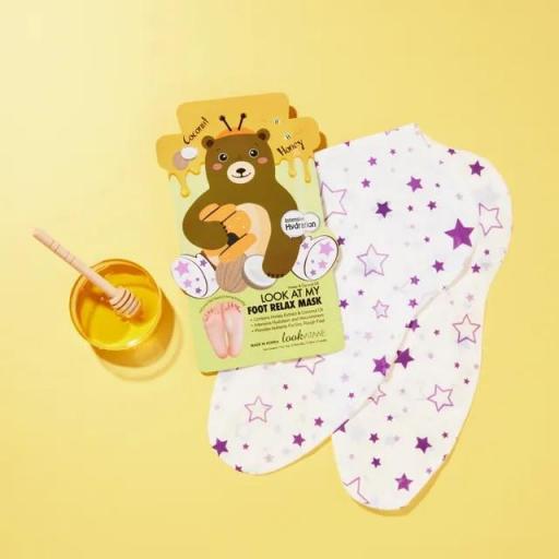 LOOK AT MY FOOT RELAX MASK (BEAR)