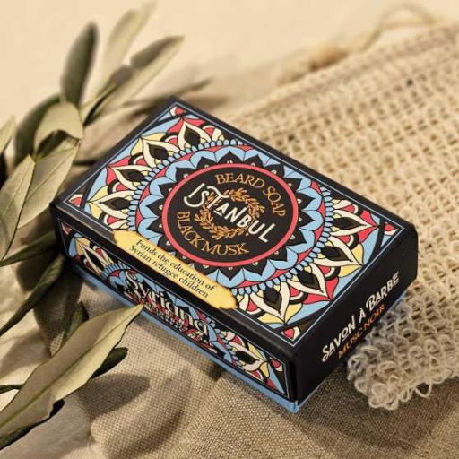 SYRIANA NATURAL ORIENT SCENT ALEPPO SOAP, OLIVE & LAUREL: ISTANBUL (BLACK MUSK)