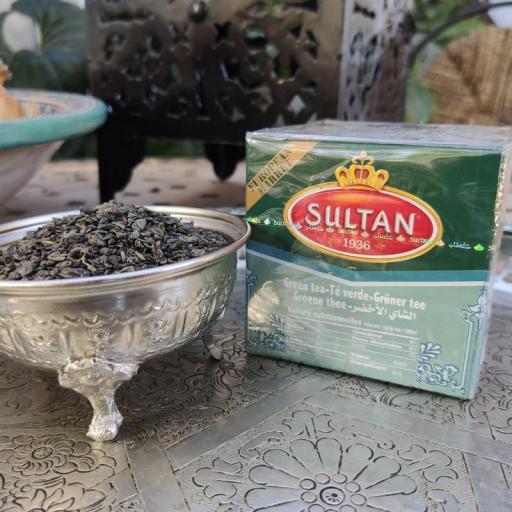 TE VERDE SULTAN AL JAWHAR  EN GRANO EXTRA 200 Gr- Calidad Supreme  [2]