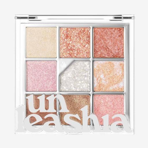 UNLEASHIA- GLITTERPEDIA EYE PALETTE (NR. 1 ALL OF GLITTER). 6.2g
