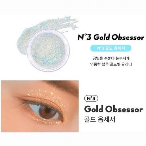 UNLEASHIA GET LOOSE GLITTER GEL - 03 GOLD OBSESSOR 4 GRAMOS [1]