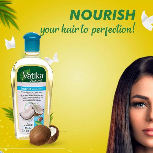 Vatika Naturals Coconut Multivitamin Hair Oil 100 ML (volume & thickness) [1]