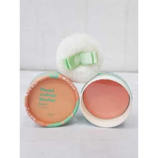 PASTEL CUSHION BLUSHER THE FACE SHOP - 01 PEACH  [5]