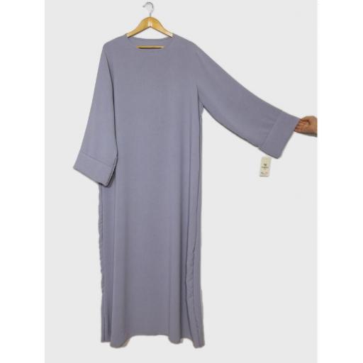 ABAYA EN JAZZ GRIS CLARO UNITALLA