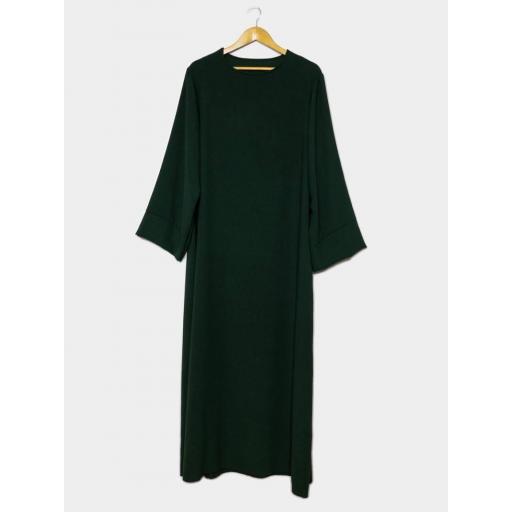 ABAYA OTOÑO/INVIERNO VERDE OSCURO UNITALLA JAZZ