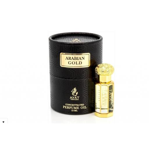 ARABIAN GOLD CONCENTRATED PERFUME OIL 12 ML AYAT [0]