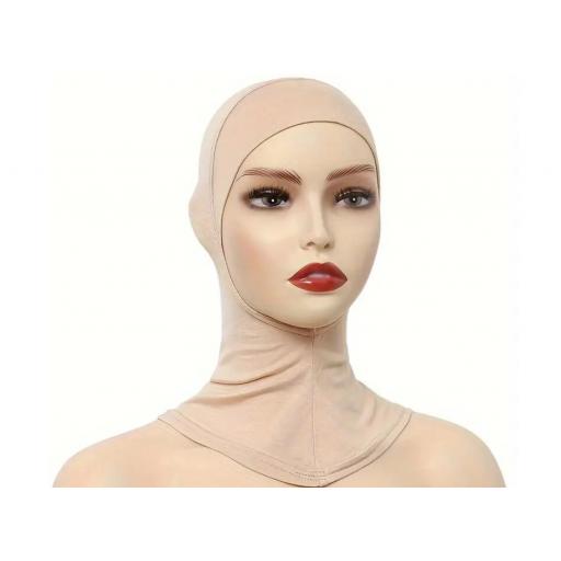 GORRO INTERNO HIJAB BEIGE ELASTICO [1]