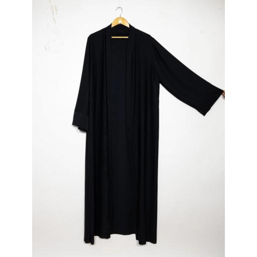 KIMONO LARGO SEDA MEDINA NEGRO UNITALLA [2]