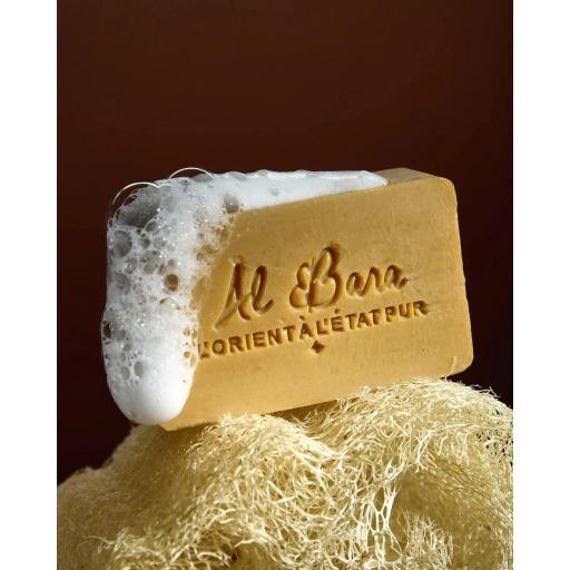 JABON DE ALEPO PERFUMADO NATURALMENTE CON AMBAR 100 GR [2]