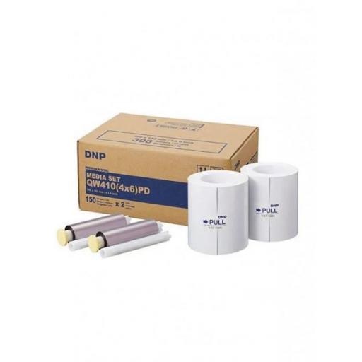 QW410 Papel térmico DNP 10X15 Standard. Referencia: SOQW410SD