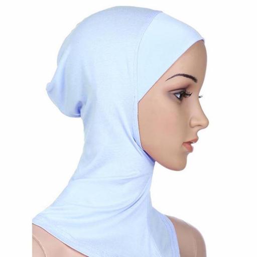 GORRO INTERNO PARA HIJAB BLANCO ELASTICO