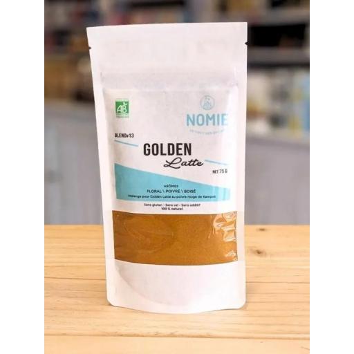 GOLDEN LATTE ORGANICO Y NATURAL 75 GRAMOS  [1]