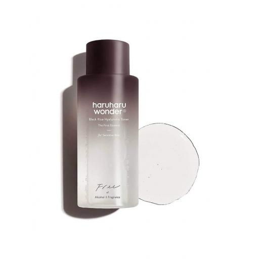HARUHARU WONDER BLACK RICE HYALURONIC TONER THE FIRST ESSENCE FREE FROM ALCOHOL  150 ML [4]