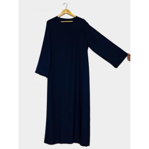 ABAYA SEDA MEDINA AZUL MARINO/ AZUL OSCURO UNITALLA [0]