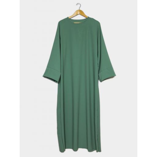 ABAYA SEDA MEDINA VERDE MENTA UNITALLA [1]