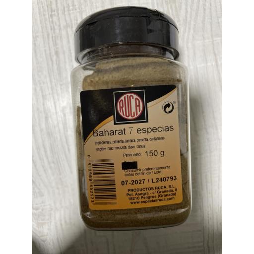 MEZCLA 7 ESPECIAS BAHARAT 150 Gr.- Gran Calidad - Sin Gluten - RUCA [3]