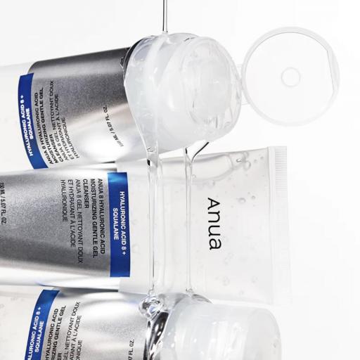 ANUA 8 HYALURONIC ACID MOISTURIZING GENTLE GEL CLEANSER 150 ML [2]