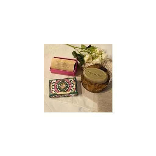 SYRIANA NATURAL ORIENT SCENT ALEPPO SOAP, OLIVE & LAUREL: DAMASCUS (ROSE) [2]