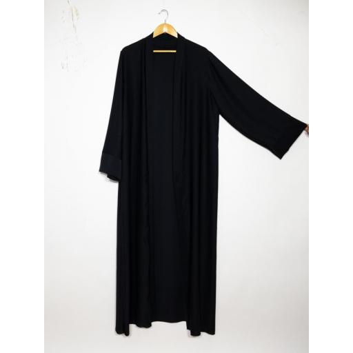 KIMONO LARGO NEGRO UNITALLA SEDA MEDINA [4]