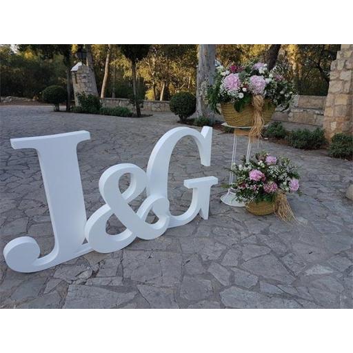 LETRAS CORCHO ABECEDARIO COMPLETO FOTOMATON XXL 60 CM ALTURA