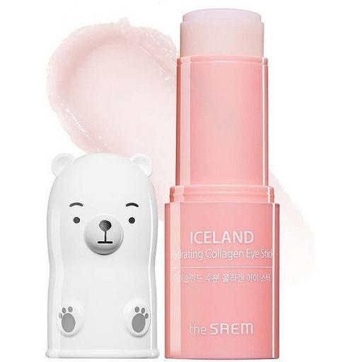 The Saem Iceland Hydrating Collagen Eye Stick Contorno Hidratante y Reafirmante [1]
