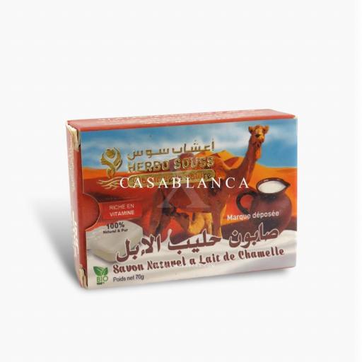 JABON DE LECHE DE CAMELLO 70 GRAMOS HERBOSOUSS  [2]