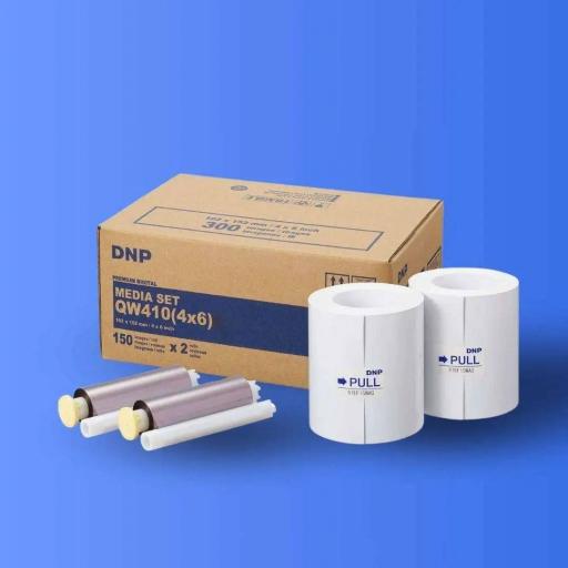 Papel Térmico DNP QW410- 10×15 SD IMPRESION FOTOS FOTOMATON (PACK 3 CAJAS) [0]