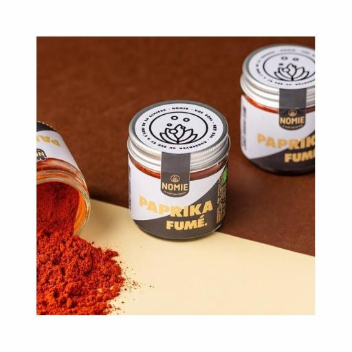 PAPRIKA AHUMADO EN POLVO ORGANICO 33 GR EN BOTE DE CRISTAL [3]