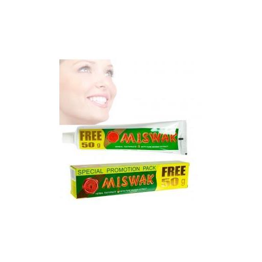 Miswak Herbal Toothpaste 120+50 gr Natural- Dabur [3]