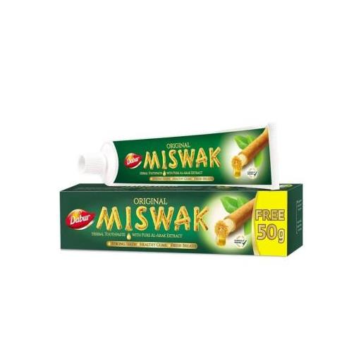 Miswak Herbal Toothpaste 120+50 gr Natural- Dabur [1]