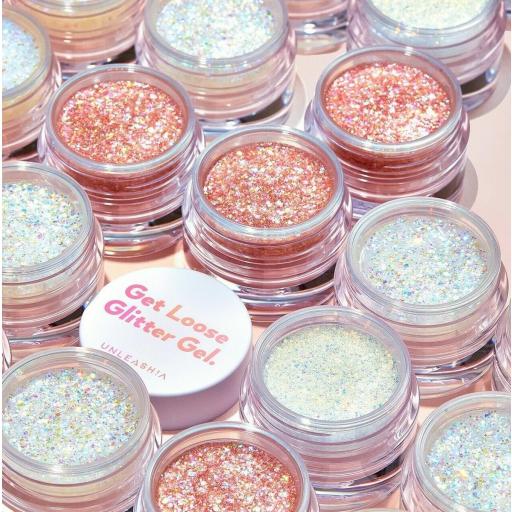 UNLEASHIA GET LOOSE GLITTER GEL - 03 GOLD OBSESSOR 4 GRAMOS [5]