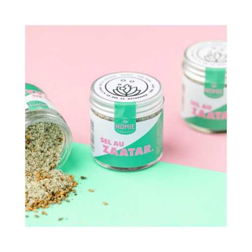 MEZCLA DE SAL CON ZAATAR ORGANICO Y NATURAL 55 GRAMOS EN BOTE DE CRISTAL [3]