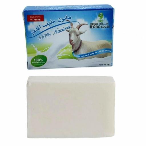 JABON NATURAL DE LECHE DE CABRA HERBO SOUSS  [0]