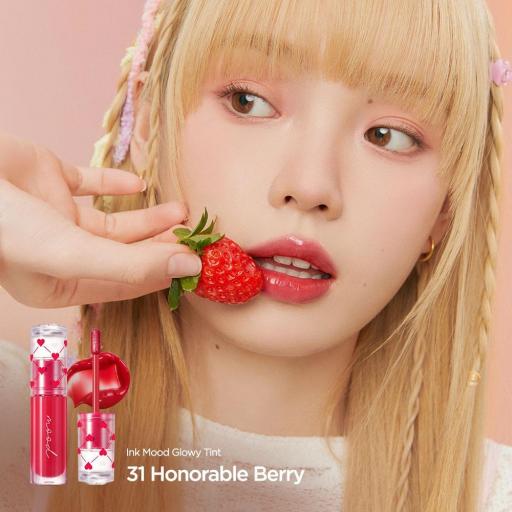 PERIPERA INK MOOD GLOWY TINT SOFT BERRY EDITION- 31 HONORABLE BERRY [2]