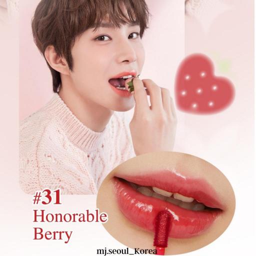 PERIPERA INK MOOD GLOWY TINT SOFT BERRY EDITION- 31 HONORABLE BERRY [7]