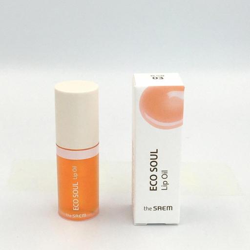 THE SAEM ECO SOUL LIP OIL (03 GRAPEFRUIT) [5]