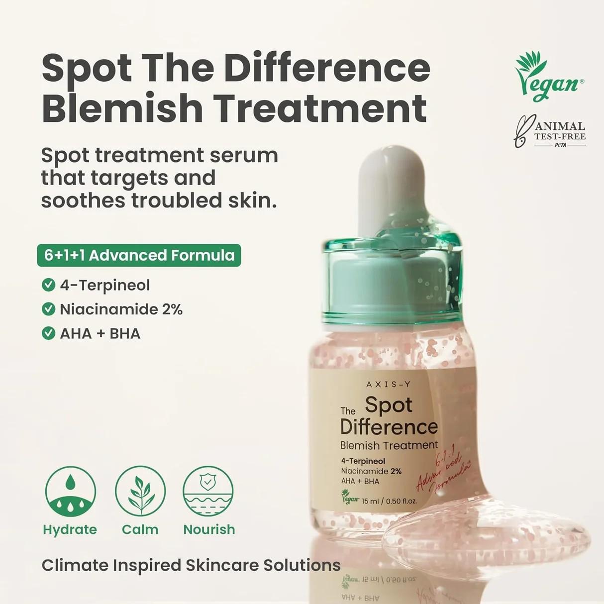 AXIS-Y SPOT THE DIFFERENCE BLEMISH TREATMENT 15 ML