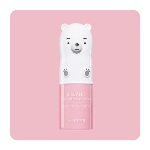 The Saem Iceland Hydrating Collagen Eye Stick Contorno Hidratante y Reafirmante