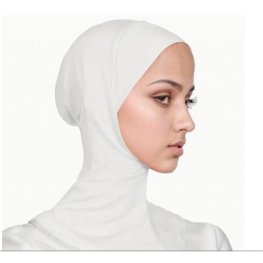 GORRO INTERNO HIJAB BLANCO ELASTICO [0]