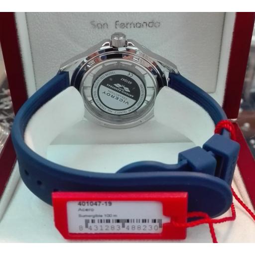 Reloj Viceroy Antonio Banderas Hombre Correa Silicona Azul 401047-19 [1]