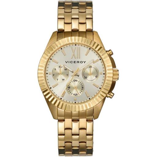 RELOJ VICEROY MUJER DORADO Multifunción 40750-23 ¡Ven A Por El! [0]