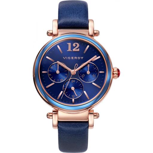 Precioso Reloj Viceroy Mujer Penelope Cruz Con Correa Azul ¡Cómpralo! [0]