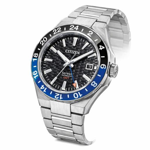 Reloj Automático Citizen Series 8 NB6031-56E Hombre – GMT, Zafiro Antirreflejos y 50h de Reserva