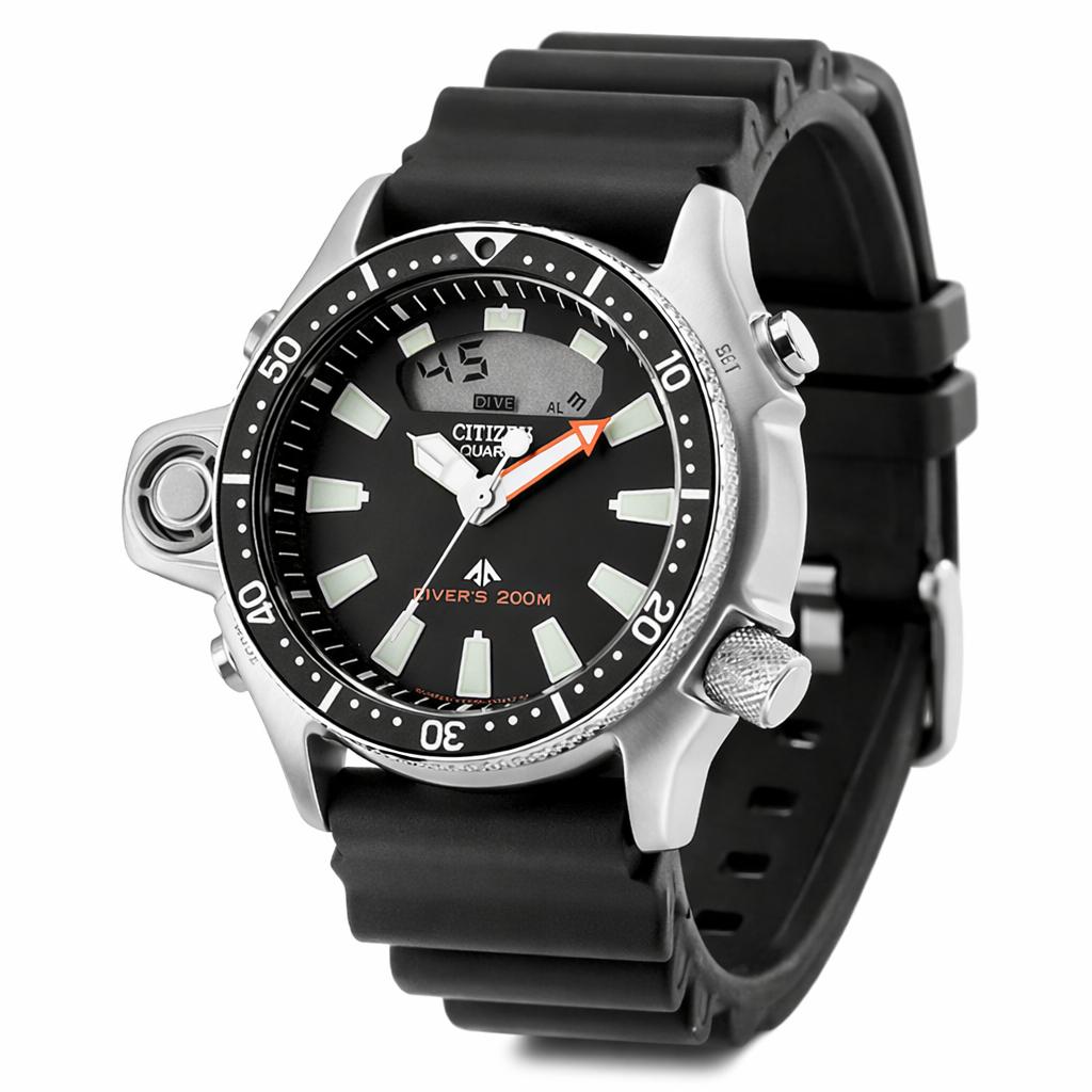 Citizen Promaster Aqualand I JP2000-08E – Reloj de buceo profesional con profundímetro
