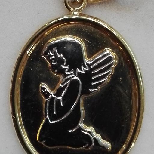 ¿Buscas Medallas Para Niños En Oro? Medalla Ángel de la Guarda [0]
