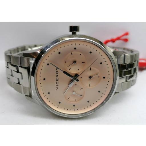 Reloj de Mujer Viceroy Multifunción de Acero 461126-96 [0]