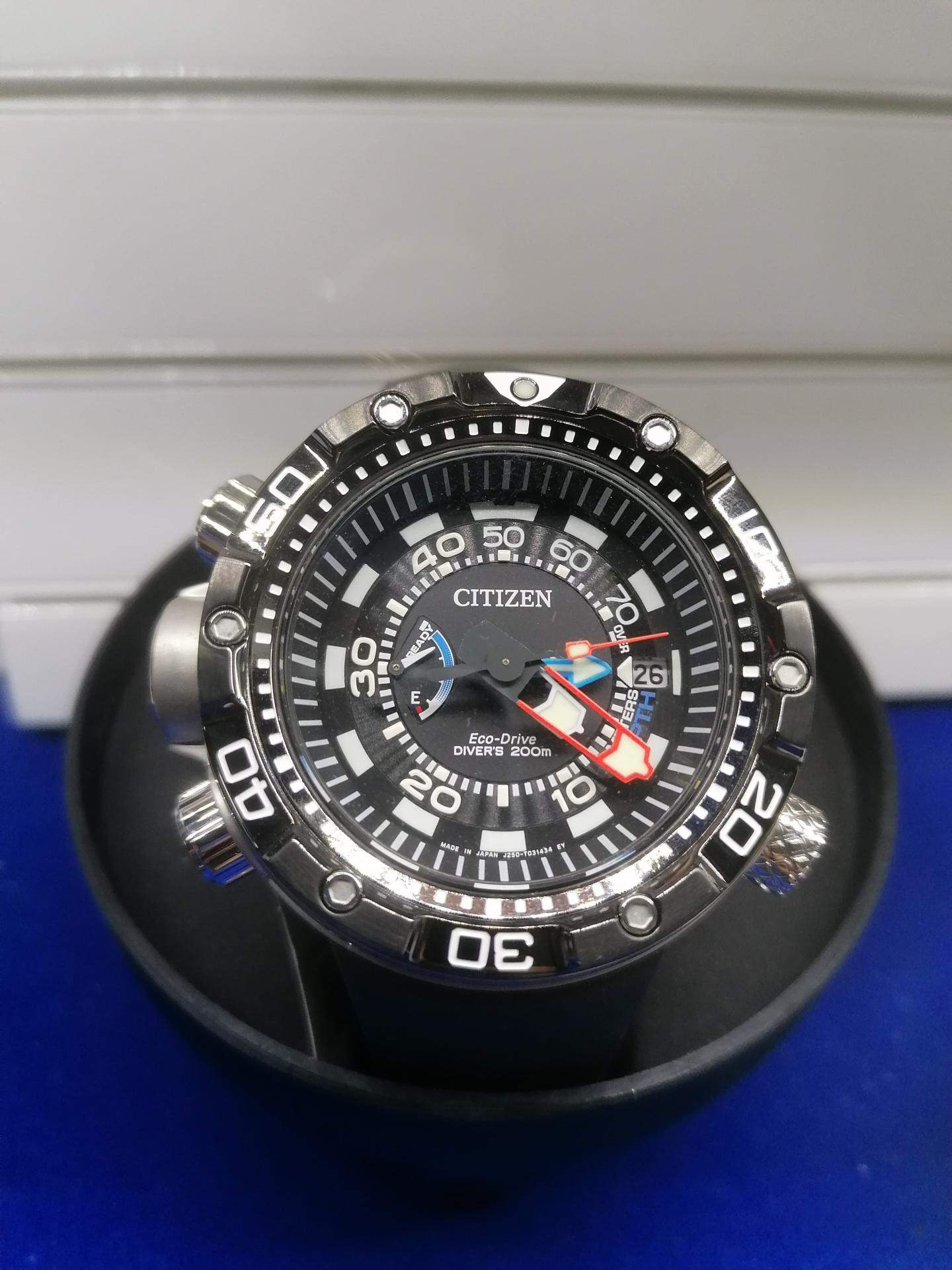 Reloj Citizen Promaster De Buceo Con Profundímetro BN2024-05E