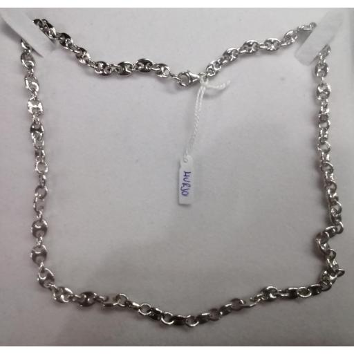 Collar plata calabrote 50cm macizo [1]